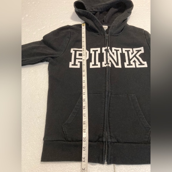 PINK women’s zip hoodie. Size M - Picture 6 of 9